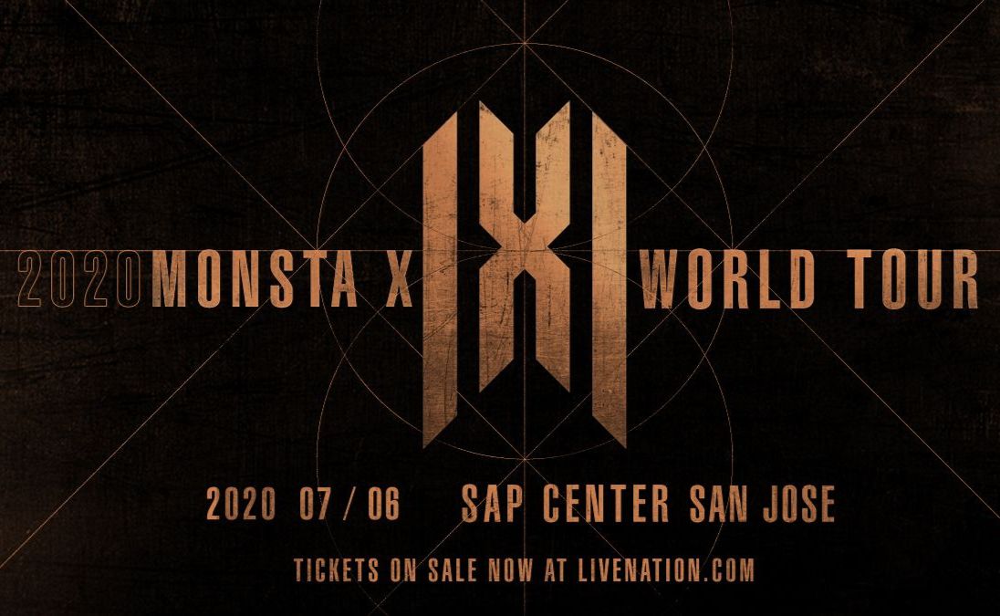 Postponed MONSTA X 2020 World Tour SAP Center