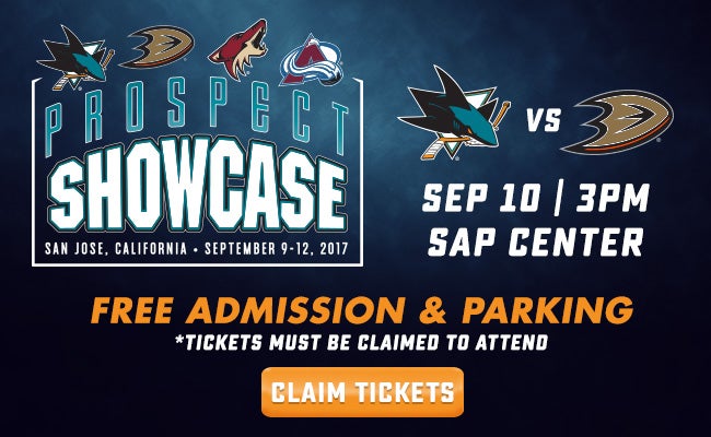 Prospect Showcase: Sharks vs. Ducks