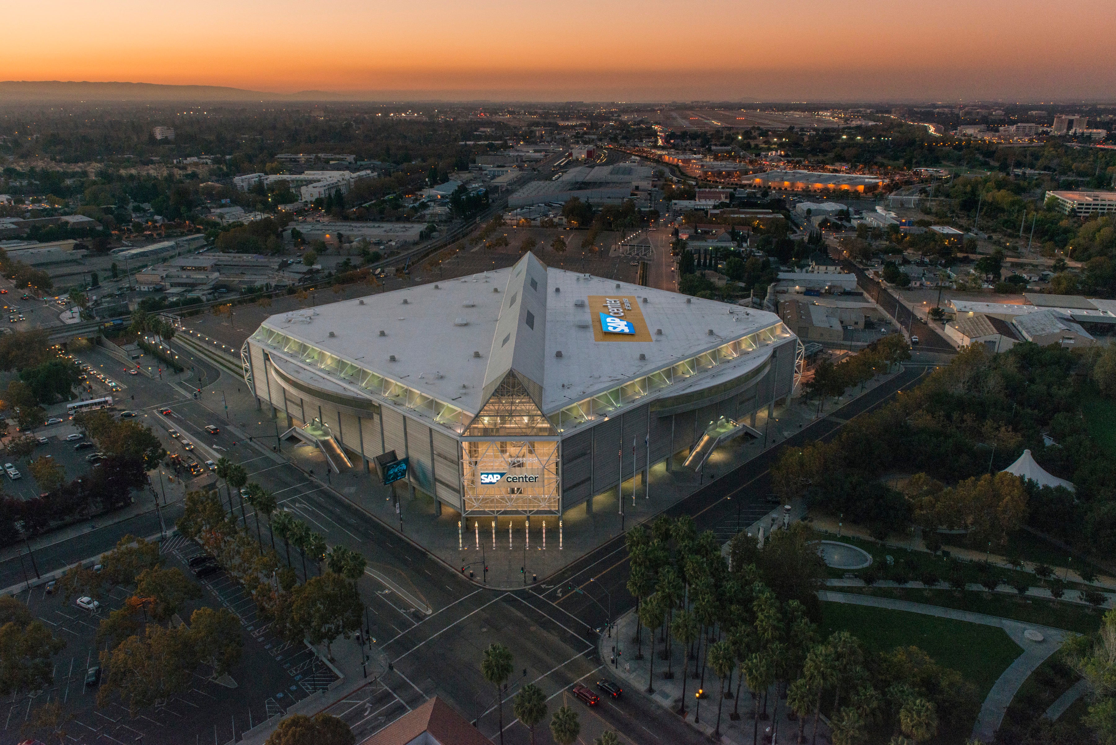 Full Arena at SAP Center at San Jose - in San Jose, CA