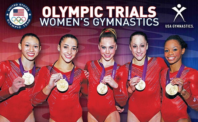 16 U S Olympic Team Trials Women S Gymnastics Sap Center
